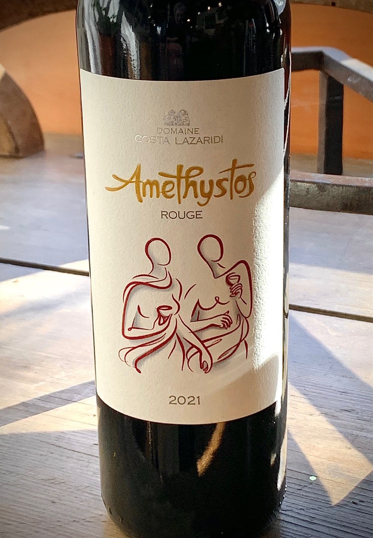Amethystos Rouge from Domaine Costa Lazaridi in Drama, Greece